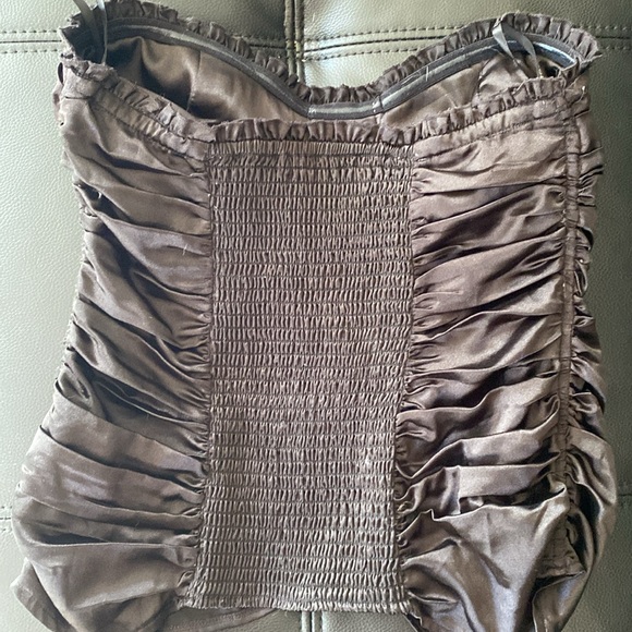 Satin tube top - Picture 2 of 2